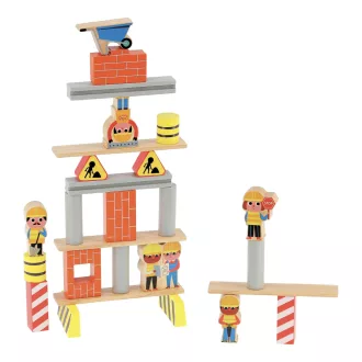 Vilac - Egyensúlyozó játék - Építkezés - JátékManufaktúra