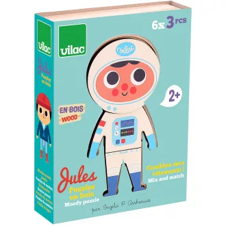 Vilac - Öltöztetős puzzle - Jules - JátékManufaktúra