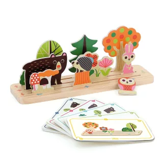 Vilac - Fa logikai játék: Építsd jól! Erdő - JátékManufaktúra