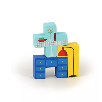 Vilac Logikai fa játék - Rakd fel helyesen! - JátékManufaktúra