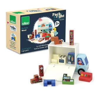 Vilac Logikai fa játék - Rakd fel helyesen! - JátékManufaktúra