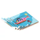 Vilac - Fa 4D kirakó: Közlekedési eszközök - JátékManufaktúra