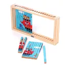 Vilac - Fa 4D kirakó: Közlekedési eszközök - JátékManufaktúra