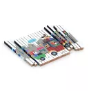 Vilac - Fa 4D kirakó: Közlekedési eszközök - JátékManufaktúra