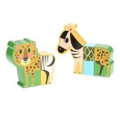 Vilac - Fa puzzle - Vidám szafari - JátékManufaktúra