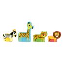 Vilac - Fa puzzle - Vidám szafari - JátékManufaktúra