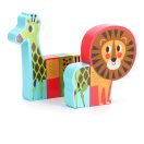 Vilac - Fa puzzle - Vidám szafari - JátékManufaktúra