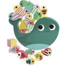 Vilac - Motorikus egyensúlyozó játék - Bálna - JátékManufaktúra
