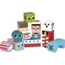 Vilac Fa hangkockák - Tenger - JátékManufaktúra