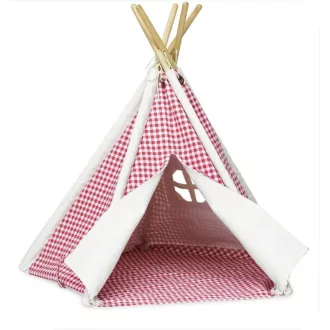 Vilac Mini tipi - kockás - JátékManufaktúra
