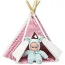 Vilac Mini tipi - kockás - JátékManufaktúra