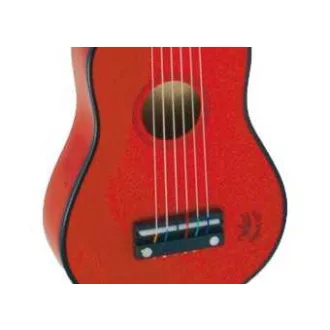Vilac - Akusztikus gitár - piros - JátékManufaktúra