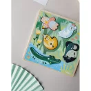 Vilac - Szenzoros behelyezős puzzle - Dzsungel - JátékManufaktúra