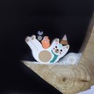 Vilac - Egyensúlyozó játék - Eddy mackó - JátékManufaktúra