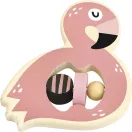 Vilac Fa csörgő - Flamingó - JátékManufaktúra