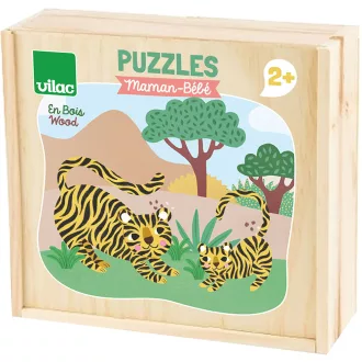 Vilac - Puzzle - Kicsik és anyukák - JátékManufaktúra