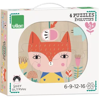 Vilac Fa puzzle - Mesélős történet - JátékManufaktúra