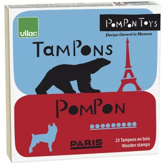 Vilac - Pompon pecsétkészlet - JátékManufaktúra