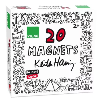 Vilac - Fa mágnesek (Keith Haring) - JátékManufaktúra