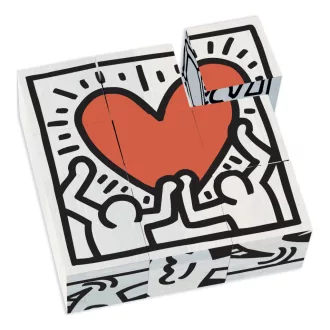 Vilac - Képes kockák - Keith Haring dizájn - JátékManufaktúra