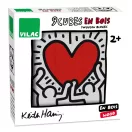 Vilac - Képes kockák - Keith Haring dizájn - JátékManufaktúra