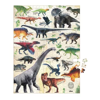 Vilac Nagy dinoszaurusz puzzle - 500 db-os - JátékManufaktúra