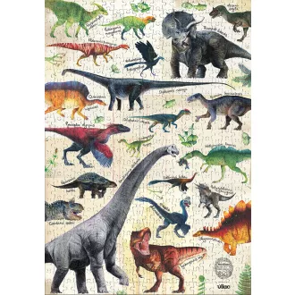 Vilac Nagy dinoszaurusz puzzle - 500 db-os - JátékManufaktúra