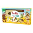 Vilac - Fa western pisztoly céltáblával - JátékManufaktúra