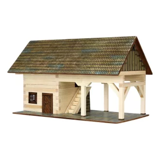 Walachia - Ragasztható fa makett: Pajta - JátékManufaktúra