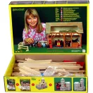 Walachia - Ragasztható fa makett: Istálló - JátékManufaktúra