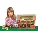 Walachia - Ragasztható fa makett: Istálló - JátékManufaktúra