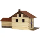 Walachia - Ragasztható fa makett: Vasútállomás - JátékManufaktúra