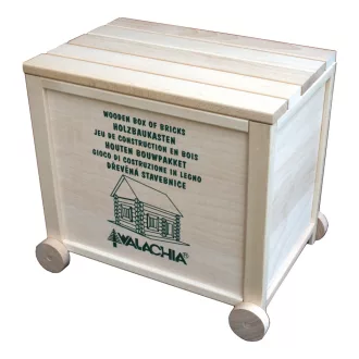 Walachia - Fa építőjáték Vario Massive Box 418 db - JátékManufaktúra