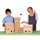 Walachia - Fa építőjáték Vario Massive Box 418 db - JátékManufaktúra