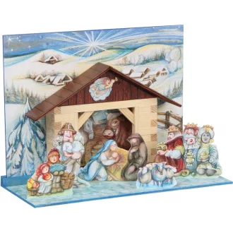 Walachia - Ragasztható fa makett: Betlehem - JátékManufaktúra