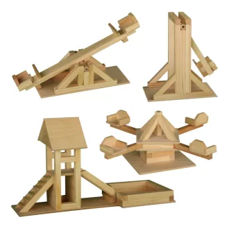 Walachia - Ragasztható fa makett: Játszótér - JátékManufaktúra