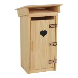 Walachia - Ragasztható fa makett: Kerti illemhely - JátékManufaktúra