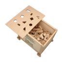 Walachia - Construct Box natúr fa építőjáték (300 db) - JátékManufaktúra