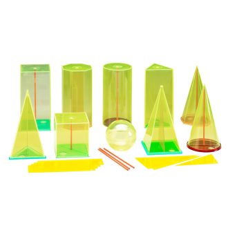 Wissner - Geometriai testek készlet 38 db - JátékManufaktúra