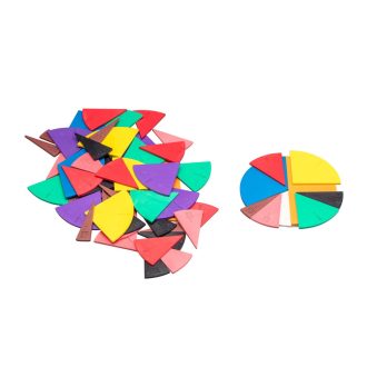 Wissner - Körszelet készlet törtfogalmak tanításához, 71 db - JátékManufaktúra