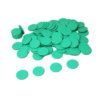 Wissner - Zöld zsetonok, 100 db - JátékManufaktúra