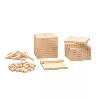 Wissner - Dienes alapkészlet, natúr, 121 db - JátékManufaktúra