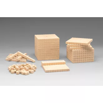 Wissner - Dienes alapkészlet, natúr, 121 db - JátékManufaktúra