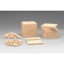 Wissner - Dienes alapkészlet, natúr, 121 db - JátékManufaktúra
