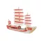 Woodcraft Drevené 3D puzzle Japonská plachetnica