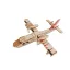 Woodcraft Drevené 3D puzzle Bombardér