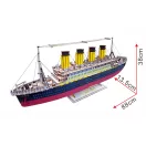 Woodcraft Drevené 3D puzzle Titanic