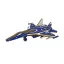 Woodcraft Drevené 3D puzzle Bojové lietadlo SU27