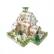Woodcraft Drevené 3D puzzle Čarodejnícka chyže
