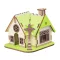 Woodcraft Drevené 3D puzzle Dom Ellie